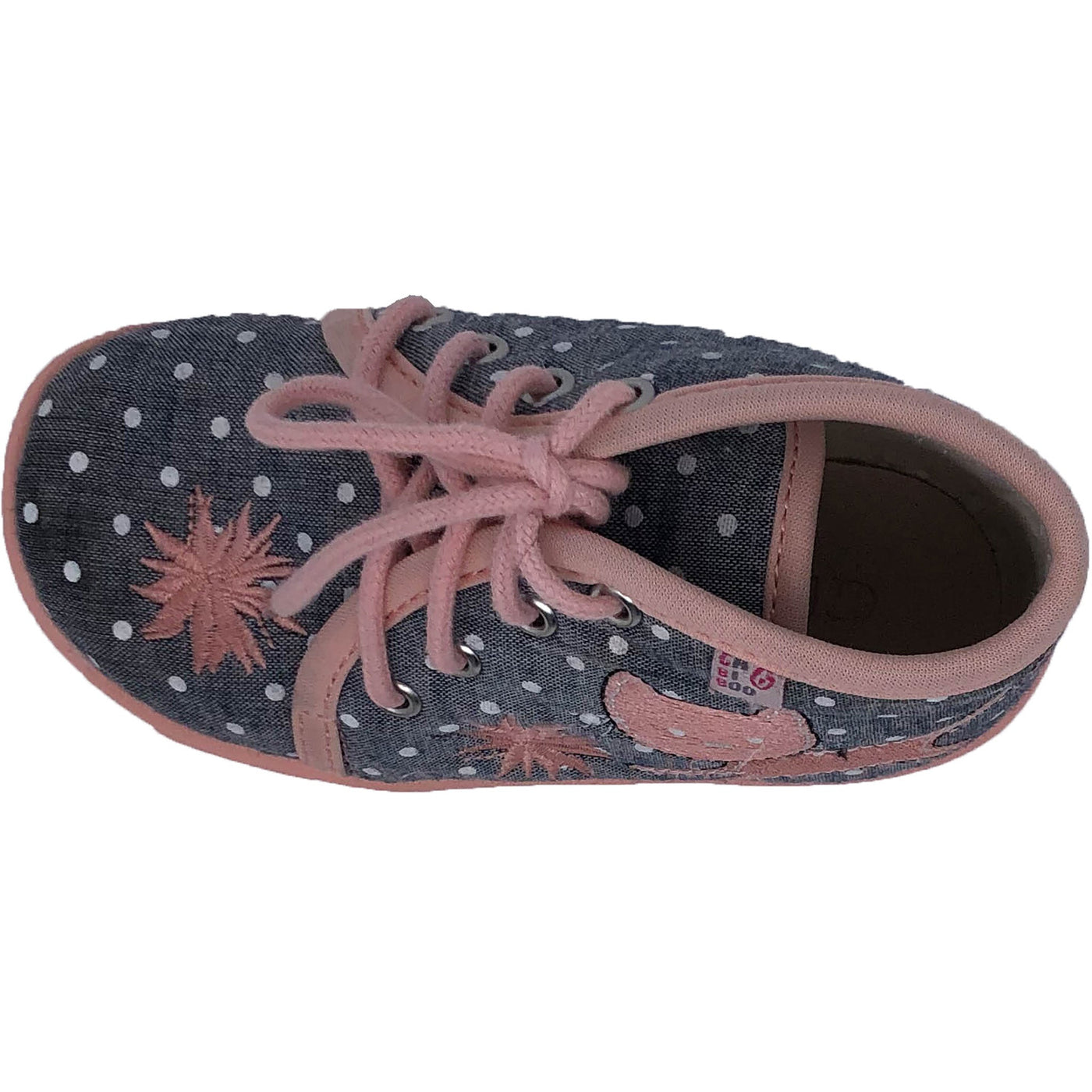 Chaussons de seconde main pour bébé fille  - photo dessus