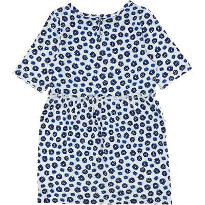 Robe à manches courtes de seconde main en coton pour enfant fille de 4 ans - photo verso