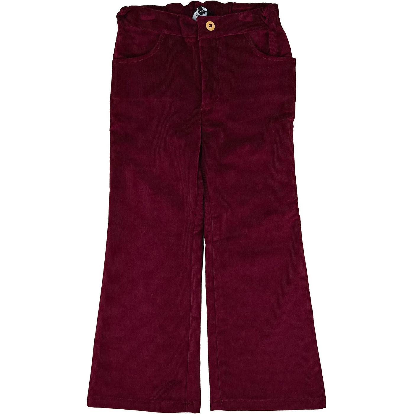 Pantalon de seconde main en velours côtelé pour enfant fille de 4 ans - photo recto