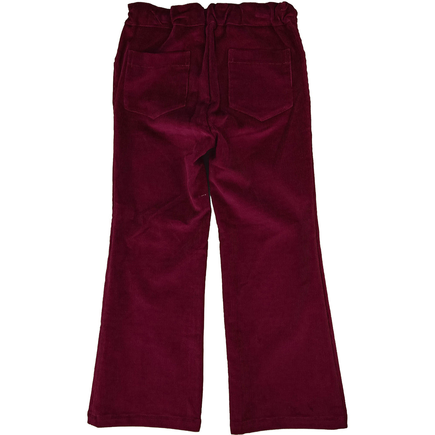Pantalon de seconde main en velours côtelé pour enfant fille de 4 ans - photo verso