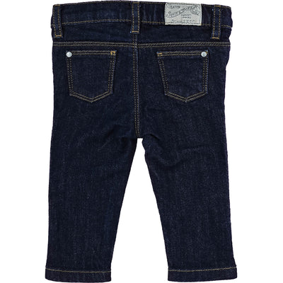 Pantalon de seconde main en jean pour bébé garçon de 6 mois - photo verso