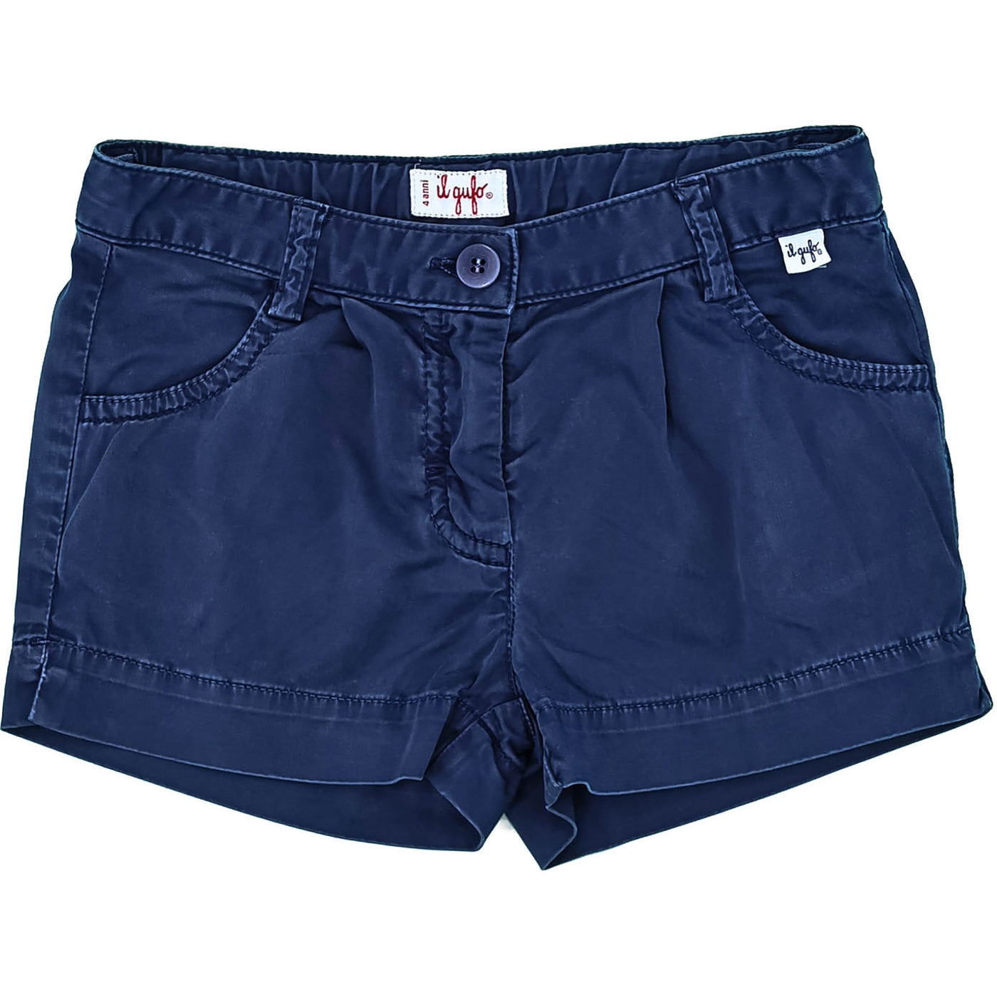 Short de seconde main en coton et élasthanne pour enfant fille de 4 ans - photo recto