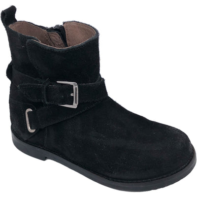 Bottes de seconde main en cuir nubuck pour enfant fille  - photo quarts