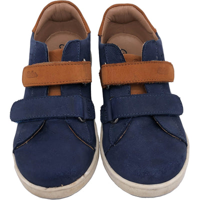 Baskets de seconde main en cuir nubuck pour enfant - photo face