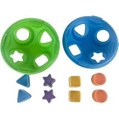 Boîte à formes géométriques "Boîte à formes géométriques" de seconde main en plastique recyclé pour enfant à partir de 12 mois - photo secondaire
