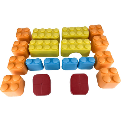 Blocs de construction "Blocs de construction" de seconde main en plastique recyclé pour enfant à partir de 6 mois - photo secondaire