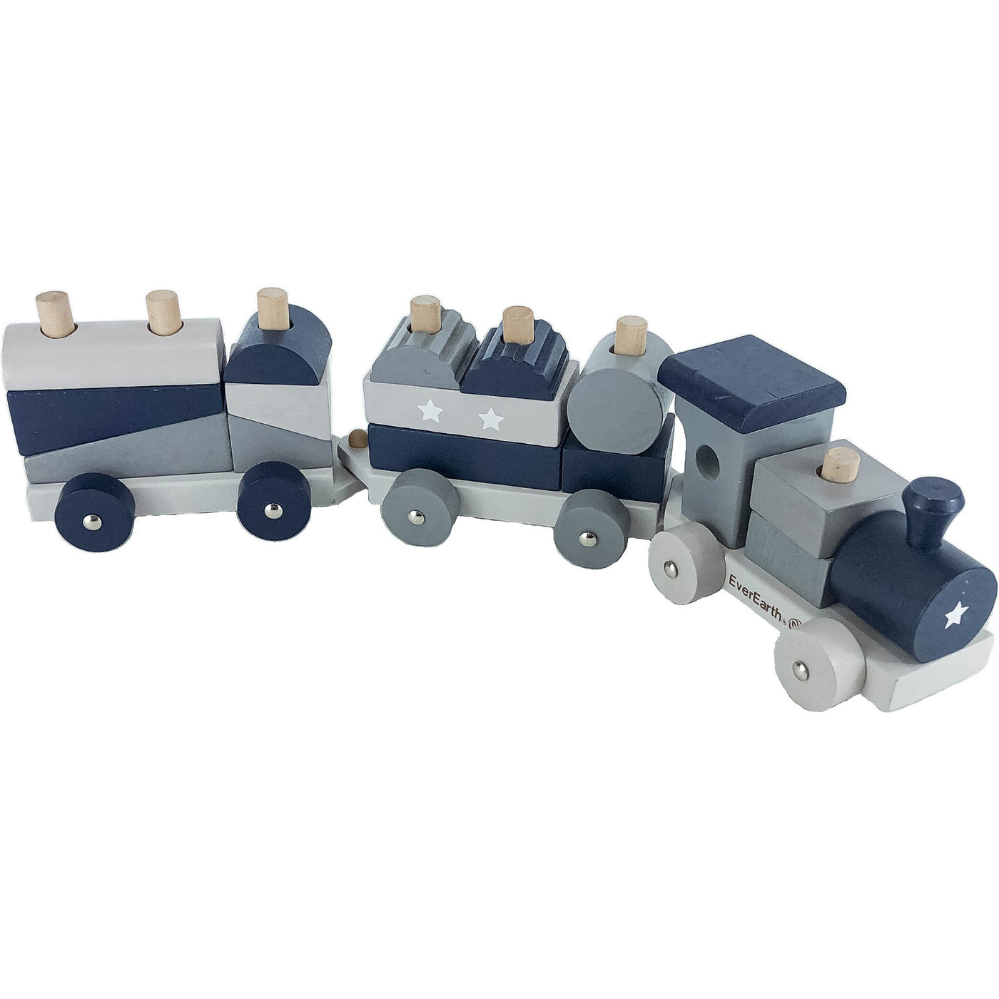 Train "Train avec cubes à assembler pastel" de seconde main pour enfant à partir de 18 mois - photo alternative_1