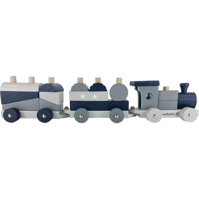 Train "Train avec cubes à assembler pastel" de seconde main pour enfant à partir de 18 mois - photo principale