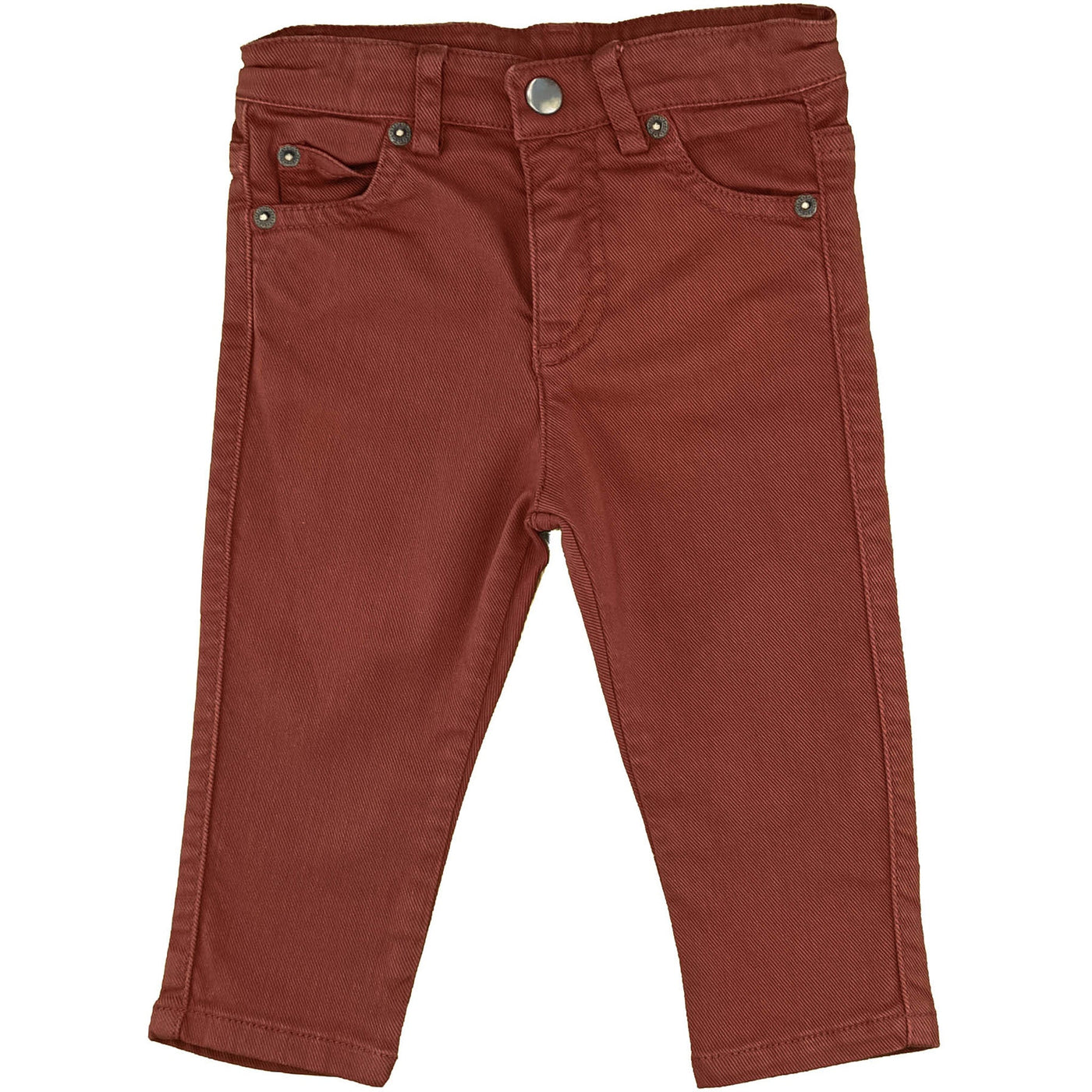 Pantalon de seconde main en jean pour bébé fille de 12 mois - photo recto