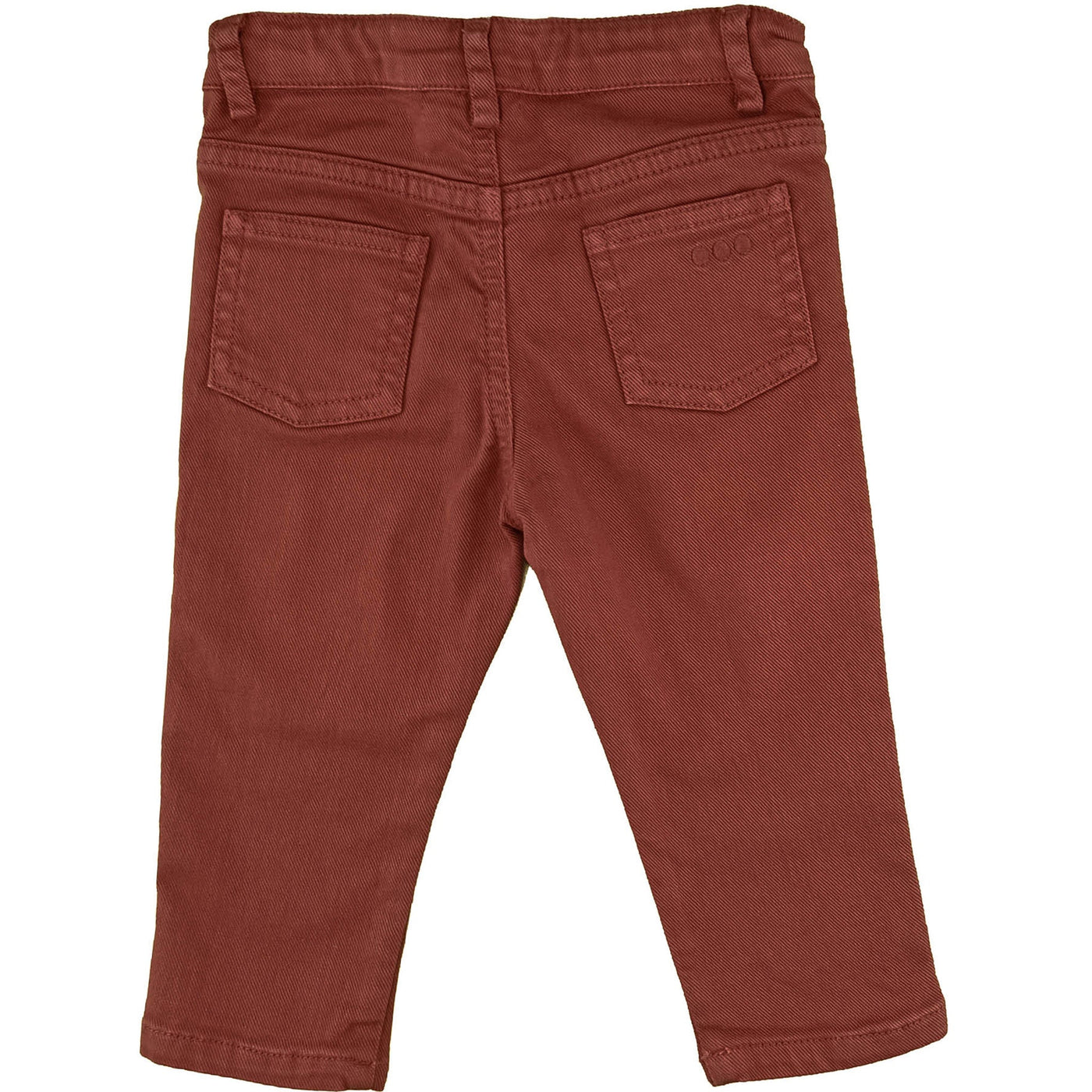 Pantalon de seconde main en jean pour bébé fille de 12 mois - photo verso