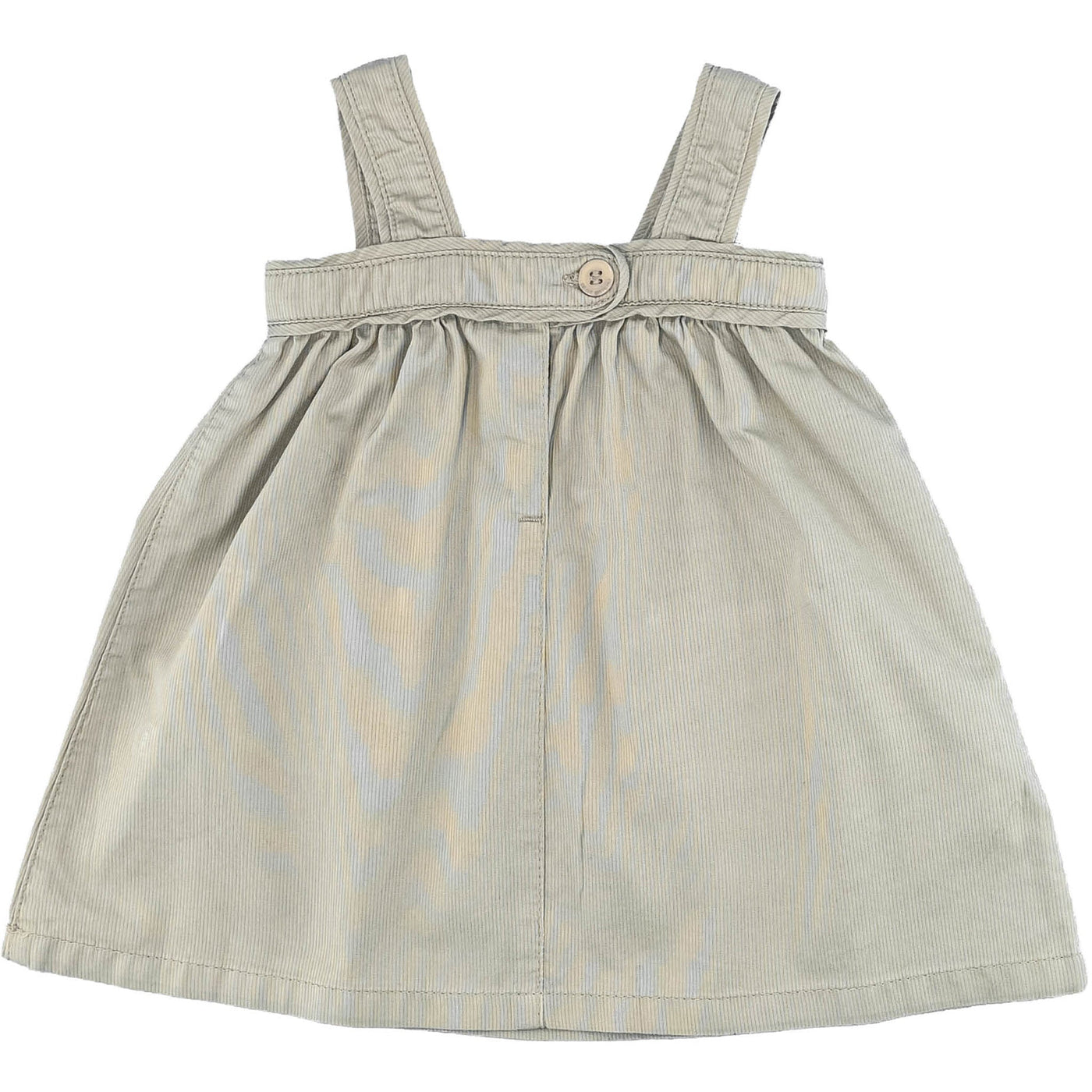 Robe salopette de seconde main en coton pour bébé fille de 6 mois - photo verso