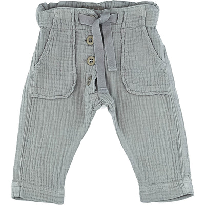 Pantalon de seconde main en coton pour bébéde 3 mois - photo recto