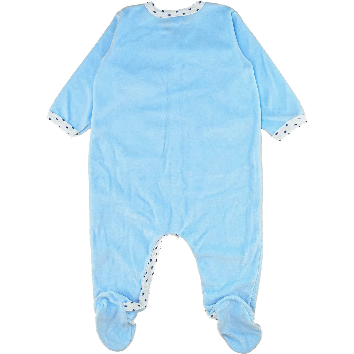 Pyjama de seconde main en velours pour bébéde 9 mois - photo verso