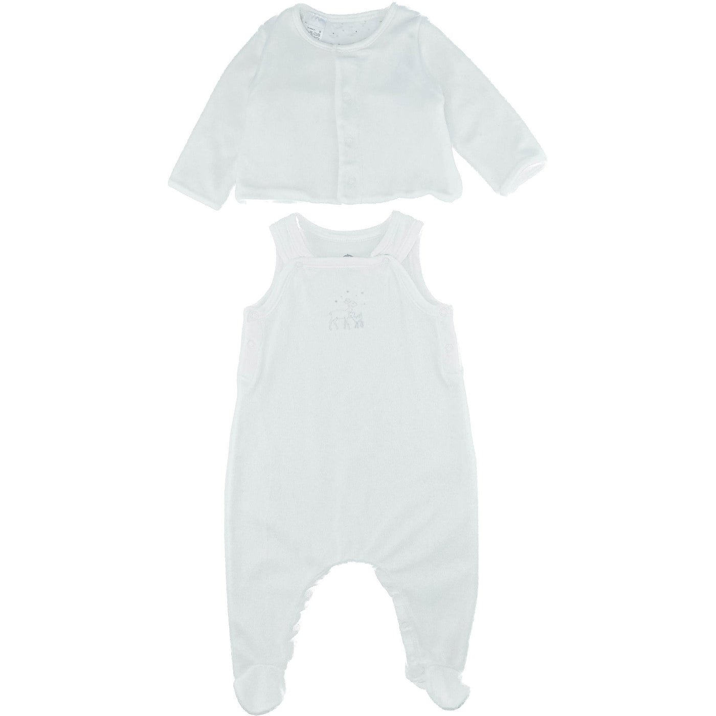 Pyjama de seconde main en velours pour bébéde 3 mois - photo alternative_2