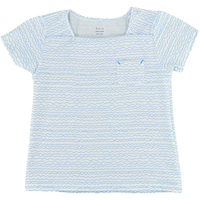 T-Shirt à manches courtes de seconde main en coton pour bébéde 24 mois - photo recto