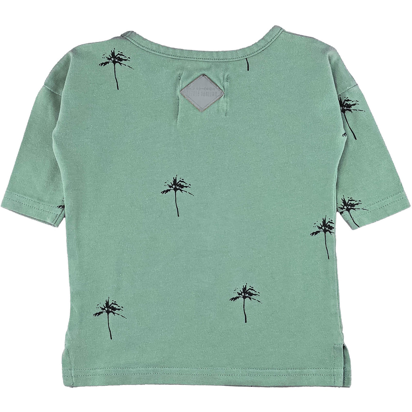 T-Shirt à manches longues de seconde main en coton bio et élasthanne pour bébéde 6-9 mois - photo verso