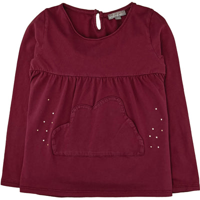 Blouse à manches longues de seconde main pour enfant fille de 4 ans - photo recto