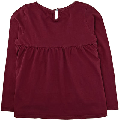 Blouse à manches longues de seconde main pour enfant fille de 4 ans - photo verso