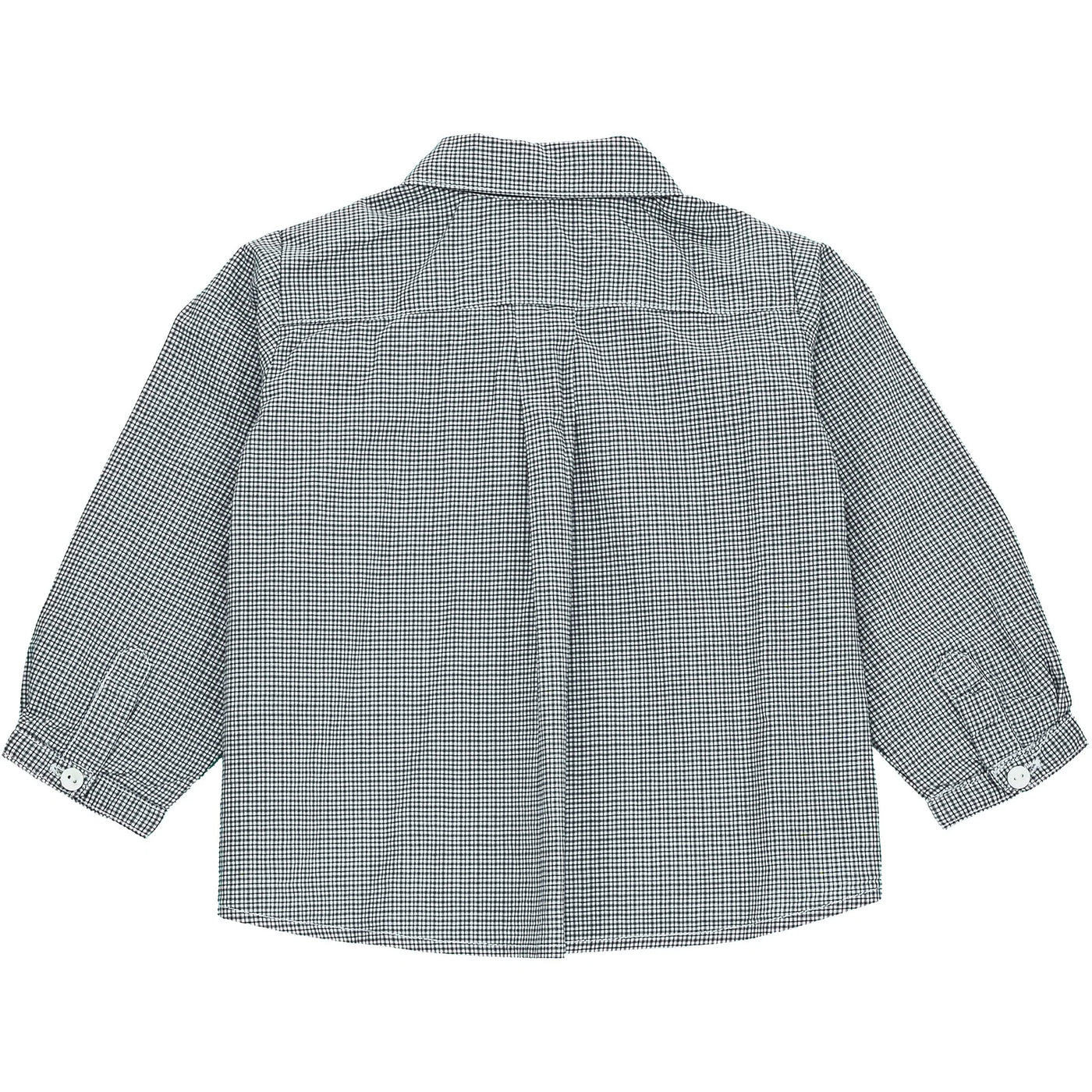 Chemise à manches longues de seconde main en coton pour bébé garçon de 6 mois - photo verso