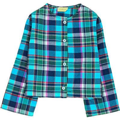 Chemise à manches longues de seconde main en coton pour bébé garçon de 24 mois - photo recto