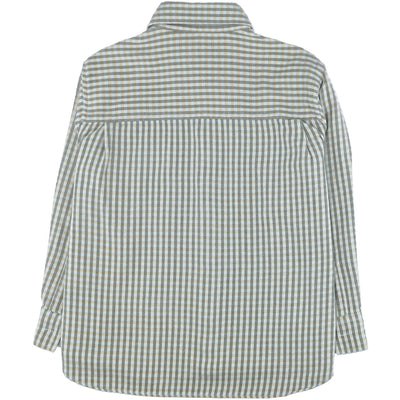 Chemise à manches longues de seconde main en coton pour enfant garçon de 6 ans - photo verso