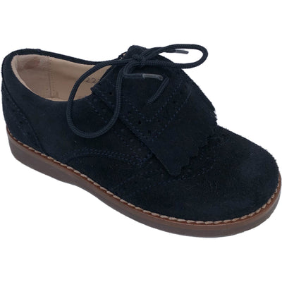 Derbies de seconde main en cuir nubuck pour enfant fille  - photo quarts