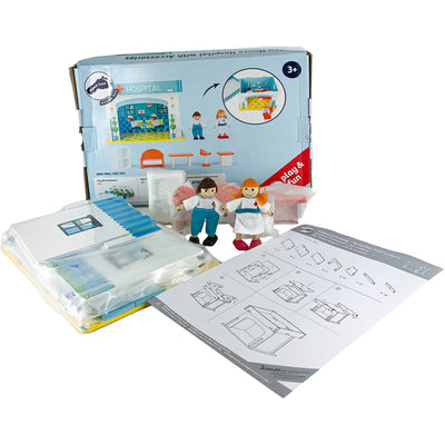 Set d'imitation "Hôpital et ses accessoires" de seconde main en bois pour enfant à partir de 3 ans - photo alternative_2