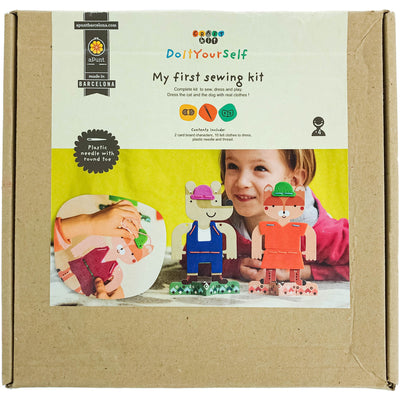 Set d'imitation "Loisirs créatifs - Mon premier Kit de couture DIY" de seconde main pour enfant à partir de 3 ans - photo principale