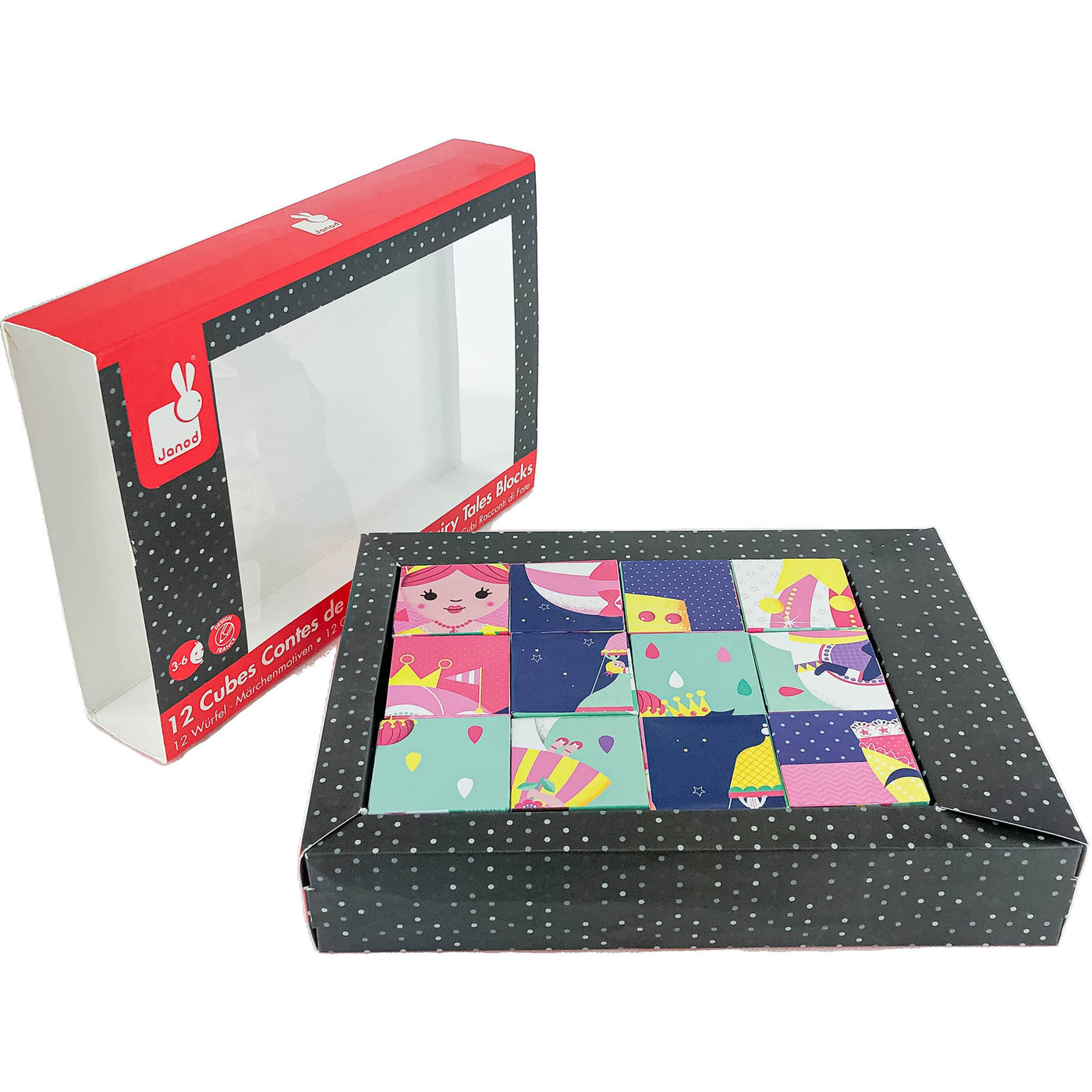 Set de cubes d'activités "Puzzle cubes contes de fées" de seconde main pour enfant à partir de 3 ans - photo secondaire