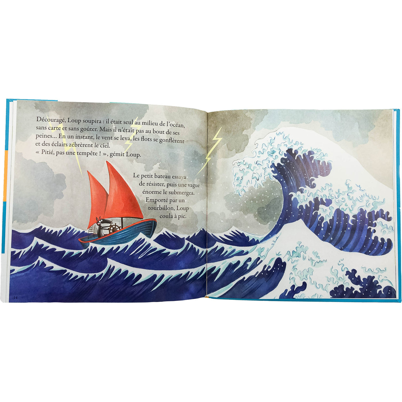 Livre "Le loup qui revait d'océan" de seconde main pour enfant à partir de 3 ans - photo alternative_1