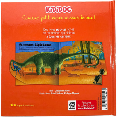 Livre documentaire "Les dinosaures" de seconde main pour enfant à partir de 3 ans - photo secondaire