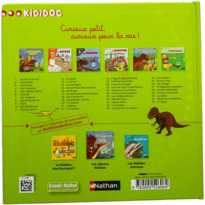 Livre documentaire "Les dinosaures" de seconde main pour enfant à partir de 3 ans - photo secondaire