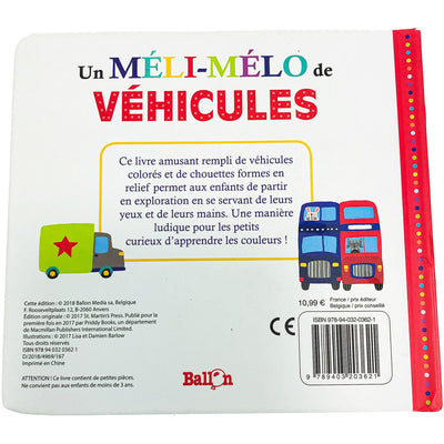 Imagier "Un méli-mélo de véhicules : j'apprends les couleurs" de seconde main pour enfant à partir de 18 mois - photo alternative_1