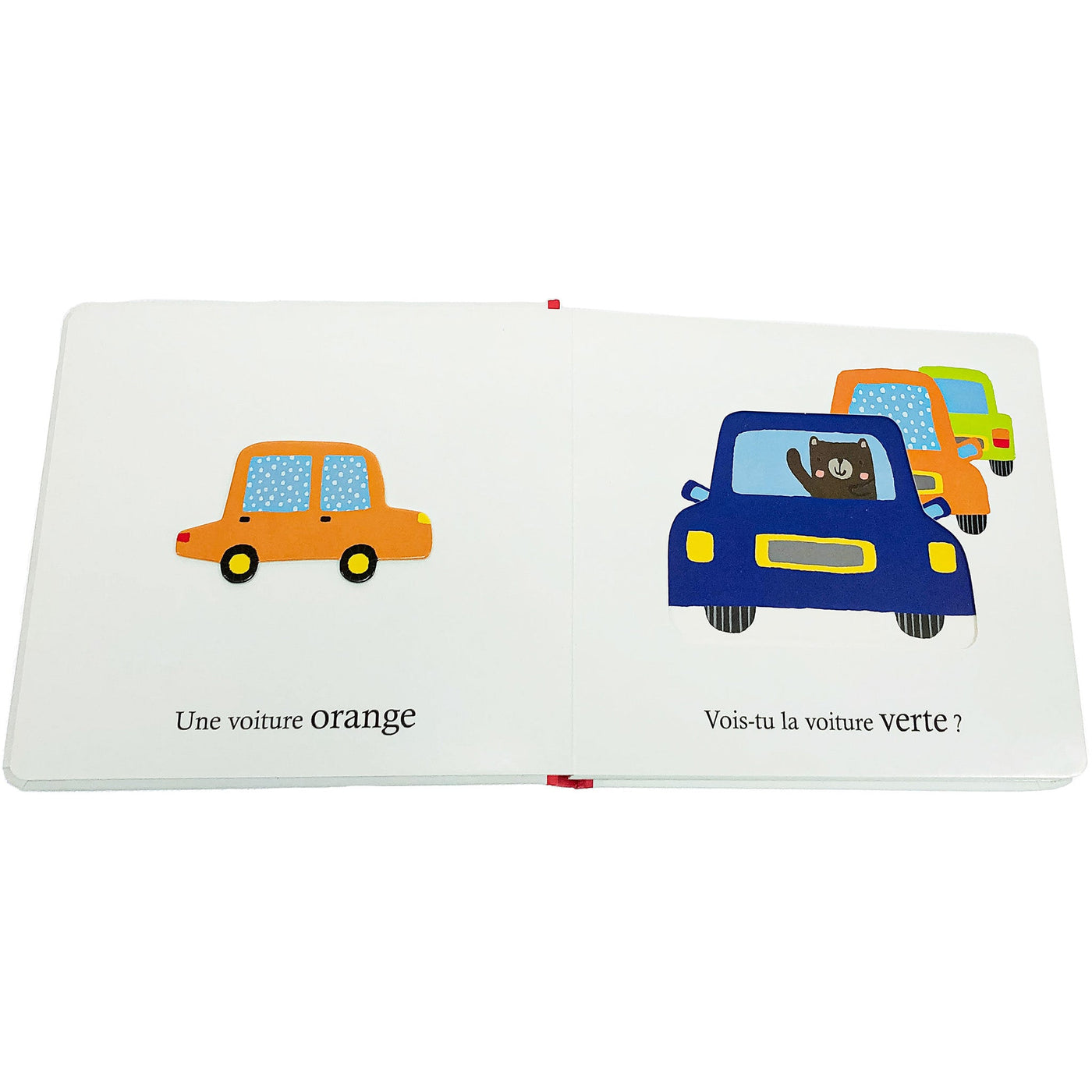 Imagier "Un méli-mélo de véhicules : j'apprends les couleurs" de seconde main pour enfant à partir de 18 mois - photo secondaire