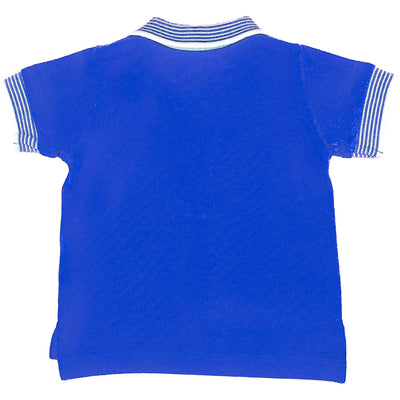 Polo à manches courtes de seconde main en coton pour bébé garçon de 6 mois - photo verso