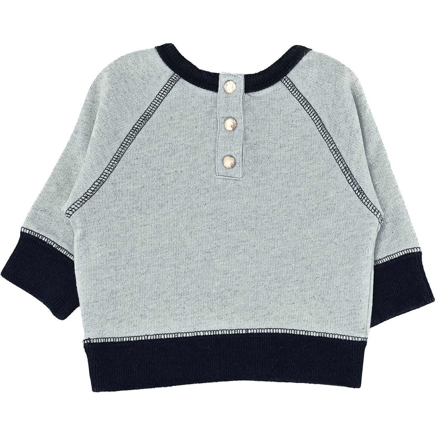 Sweatshirt de seconde main en coton pour bébé garçon de 3 mois - photo verso