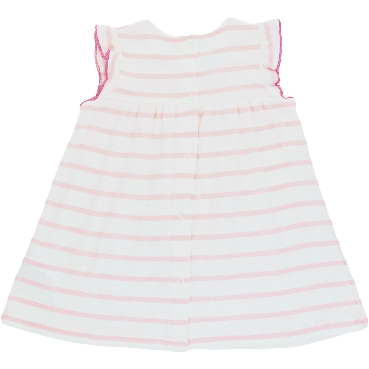 Robe à manches courtes de seconde main en coton pour bébé fille de 6 mois - photo verso