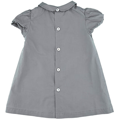Robe à manches courtes de seconde main en coton pour bébé fille de 12 mois - photo verso