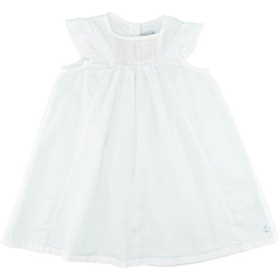 Robe à manches courtes de seconde main en coton pour bébé fille de 18 mois - photo recto