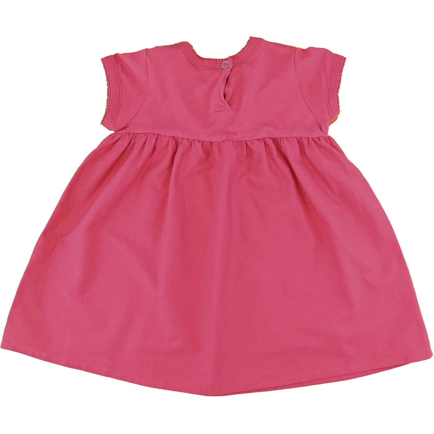 Robe à manches courtes de seconde main en coton pour bébé fille de 6 mois - photo verso