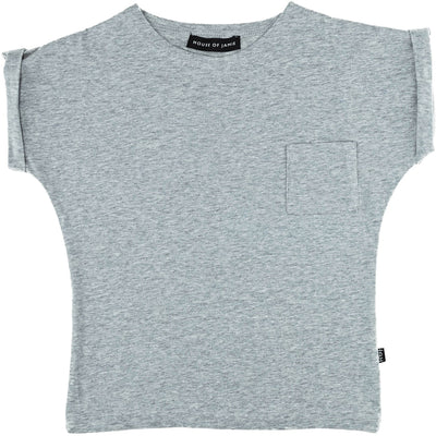 T-Shirt à manches courtes de seconde main en coton et élasthanne pour enfant garçon de 5-6 ans - photo recto