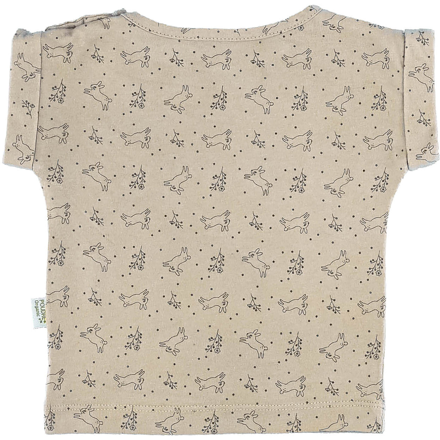 T-Shirt à manches courtes de seconde main en coton bio pour bébéde 6 mois - photo verso