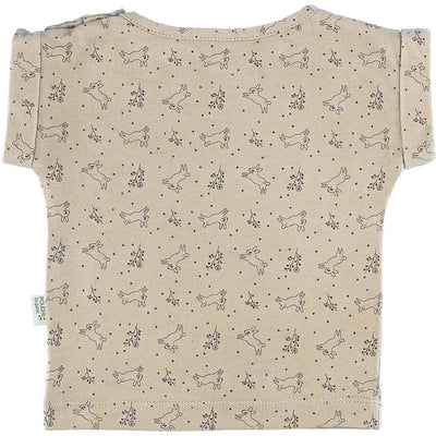 T-Shirt à manches courtes de seconde main en coton bio pour bébéde 6 mois - photo verso