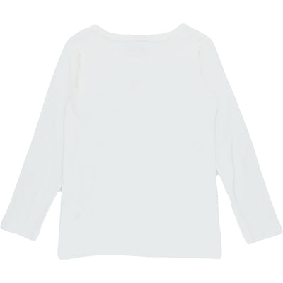 T-Shirt à manches longues de seconde main en coton pour enfant fille de 5 ans - photo verso