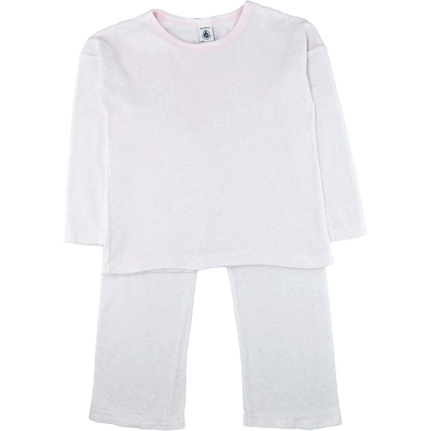 Pyjama de seconde main en matière éponge pour enfant fille de 6 ans - photo recto