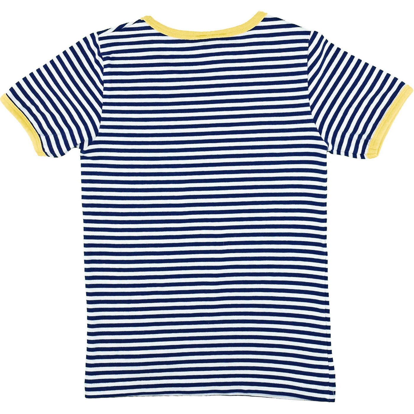 T-Shirt à manches courtes de seconde main en coton bio et élasthanne pour enfant fille de 4 ans - photo verso
