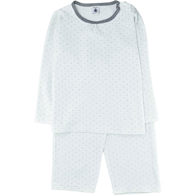 Pyjama de seconde main en velours pour enfant fille de 6 ans - photo recto