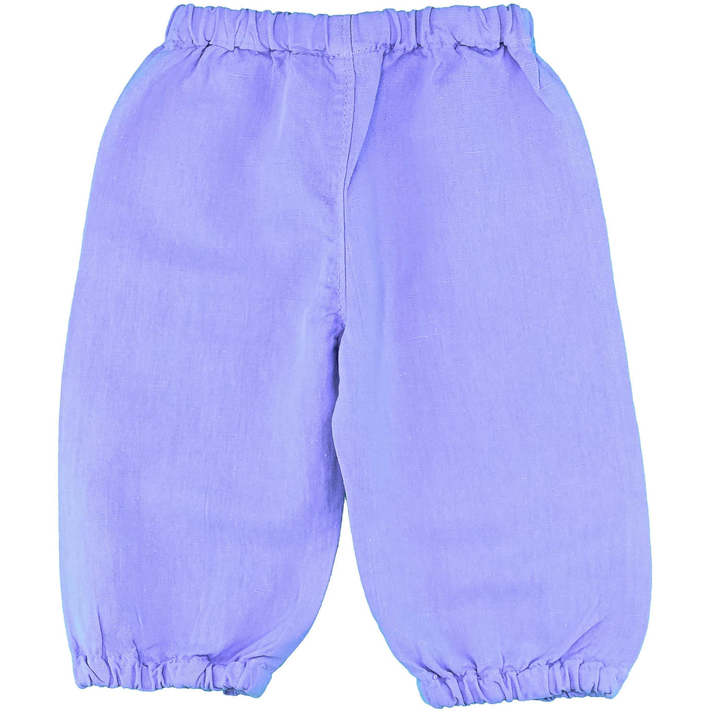 Pantalon de seconde main en lin et coton pour bébé fille de 6 mois - photo verso