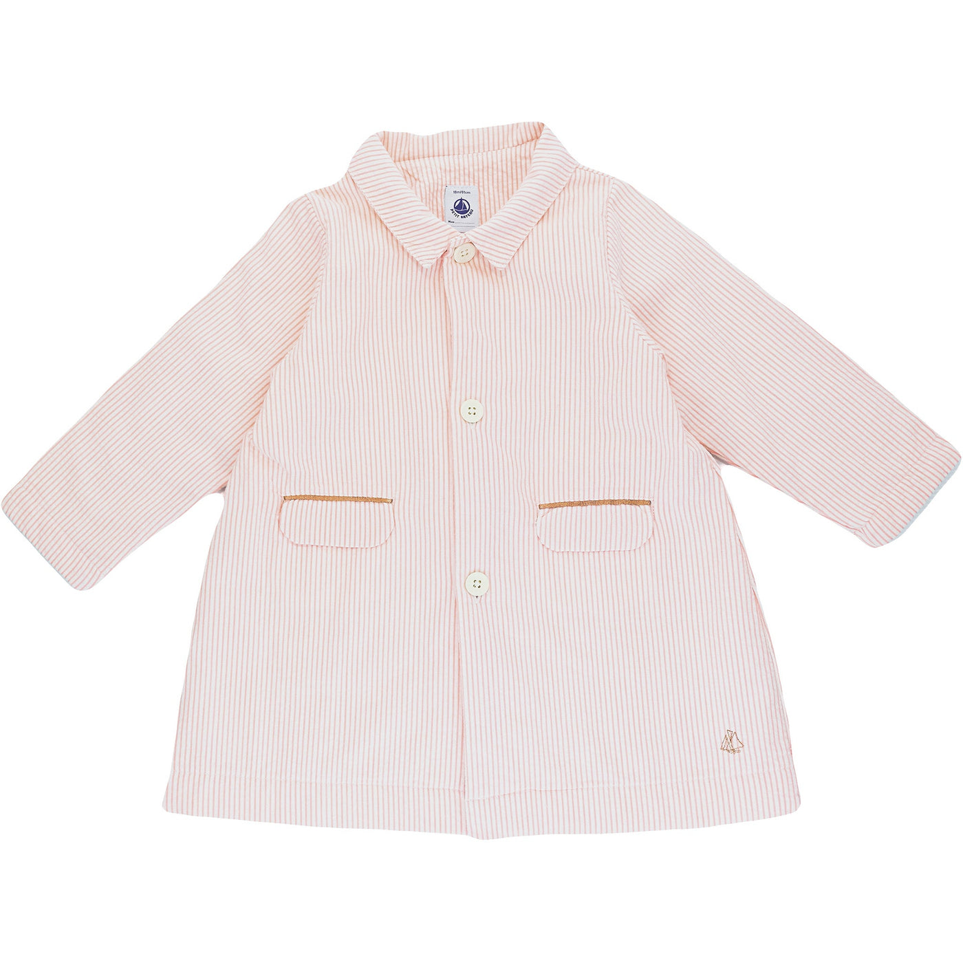 Cardigan de seconde main en coton pour bébé fille de 18 mois - photo recto