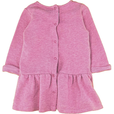 Robe à manches longues de seconde main en coton pour bébé fille de 12 mois - photo verso